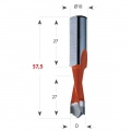 Kolíkovací vrták - SK  10,0x57,5/27,0 LH, d=10x27mm, CMT C310 - XTREME-4