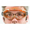 Ochranné brýle Uvex ULTRASONIC Uzavřené, zorník čirý, oranžovošedé