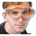Ochranné brýle Uvex ULTRASONIC Uzavřené, zorník čirý, oranžovošedé