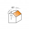 Fréza kombinovaná ořezávací SK  27,0x5,5 - 45°  d=8mm, B15,8