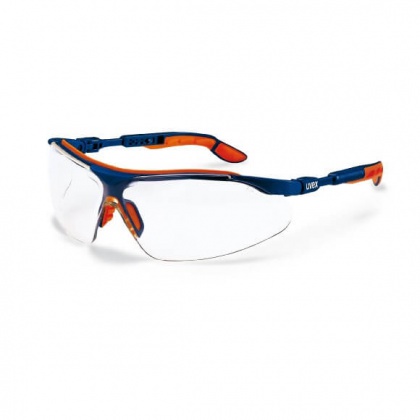 Ochranné brýle Uvex I-VO - zorník čirý, modro-oranžové