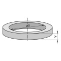 Distanční kroužek 70x50x  0,2 mm