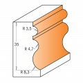 Fréza multiprofilová SK  23,8x35,0  d=12mm, B12,7